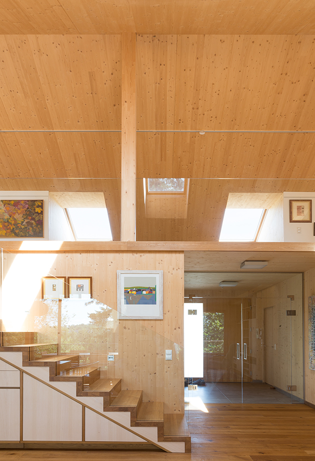 VELUX Homestory Dachfenster Neubau Haus im Wald